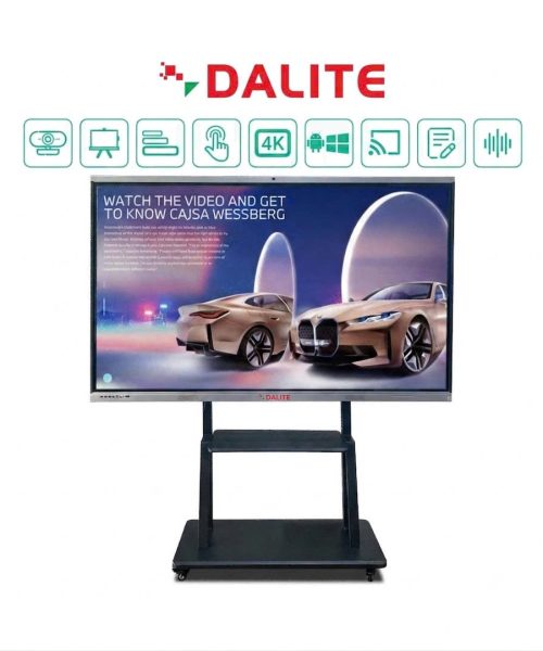 Màn Hình Tương Tác Thông Minh 65 inch Dalite DA65LED-AC128 4k Camera AI 48MP
