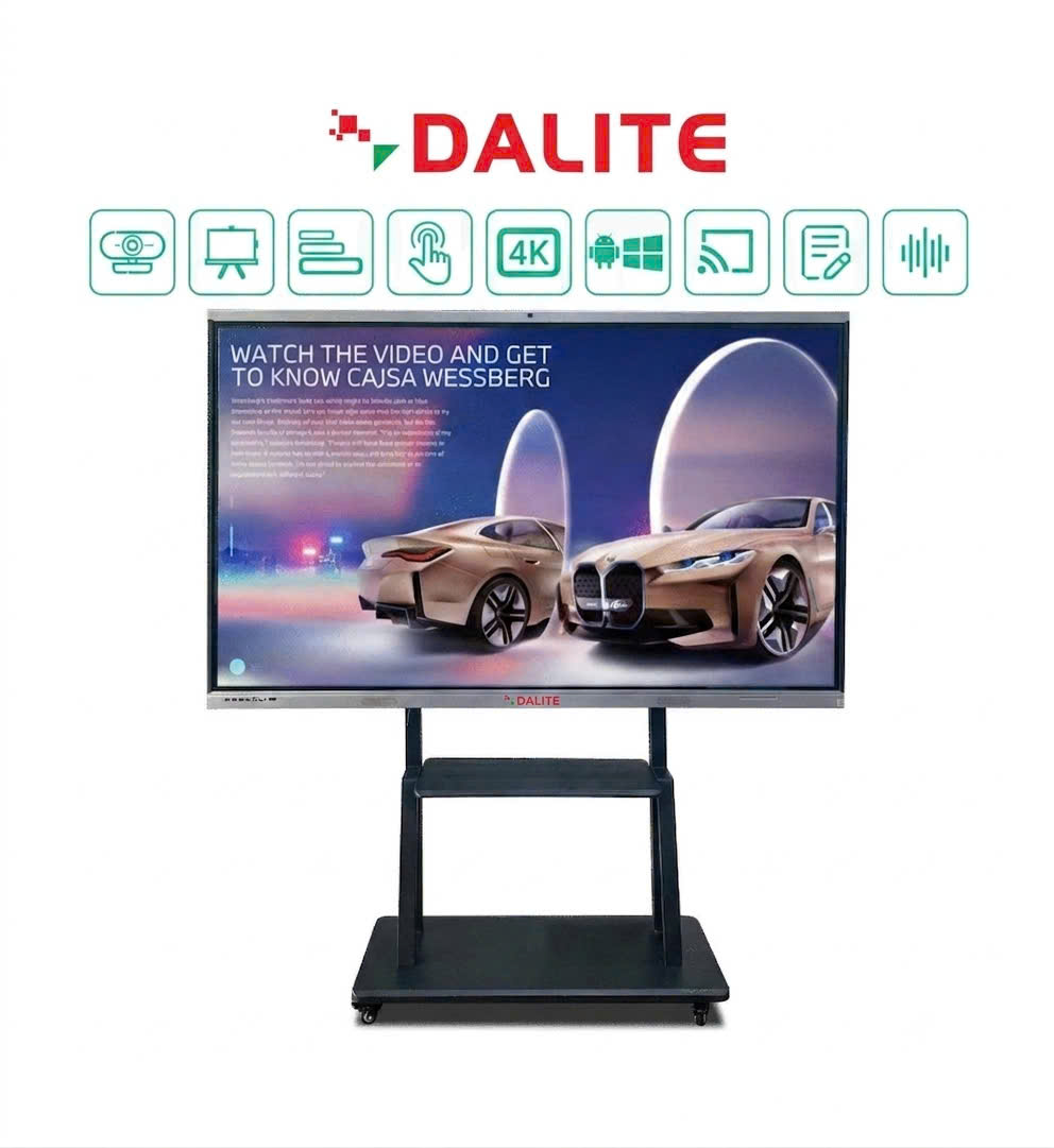 Màn Hình Tương Tác Thông Minh 65 inch Dalite DA65LED-AC128 4k Camera AI 48MP 1 Man hinh tuong tac 65 inch